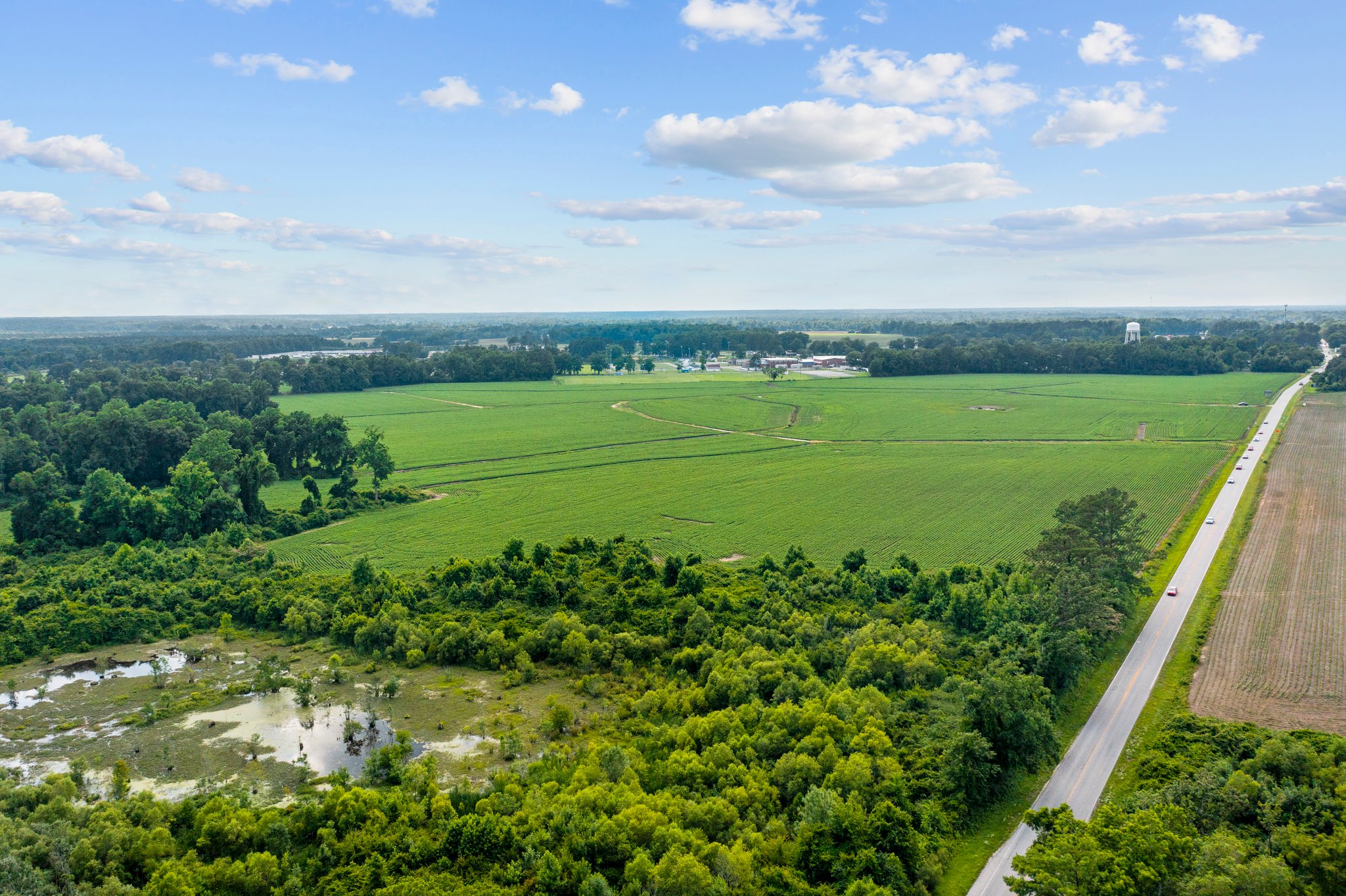 View toward Richlands Highway