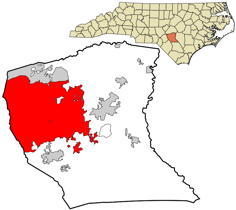 Cumberland_County_North_Carolina_incorporated_and_unincorporated_areas_Fayetteville_highlighted.svg