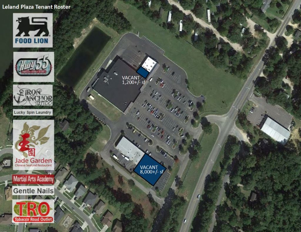 Pre Leasing 18 000 Sf Phase 3 At Leland Plaza In Leland Nc